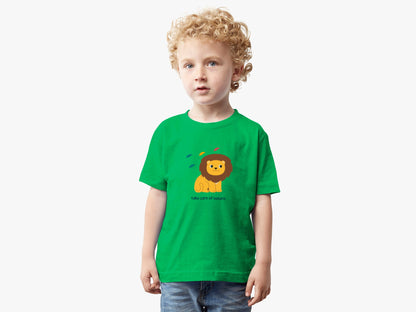 León - Camiseta Kids "take care of nature"