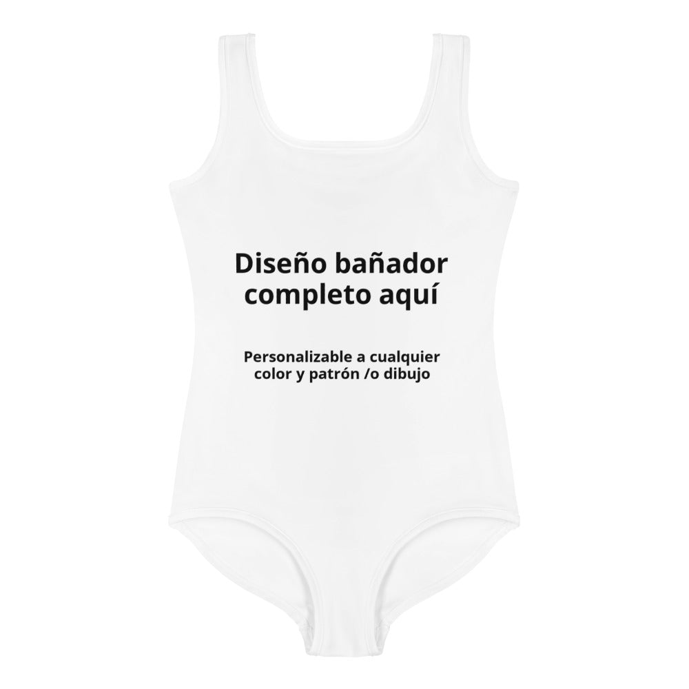 Bañador personalizable niña (2 a 14 años)