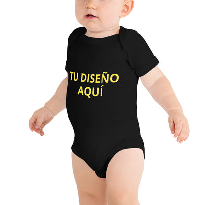 Body de bebé manga corta - personalizable