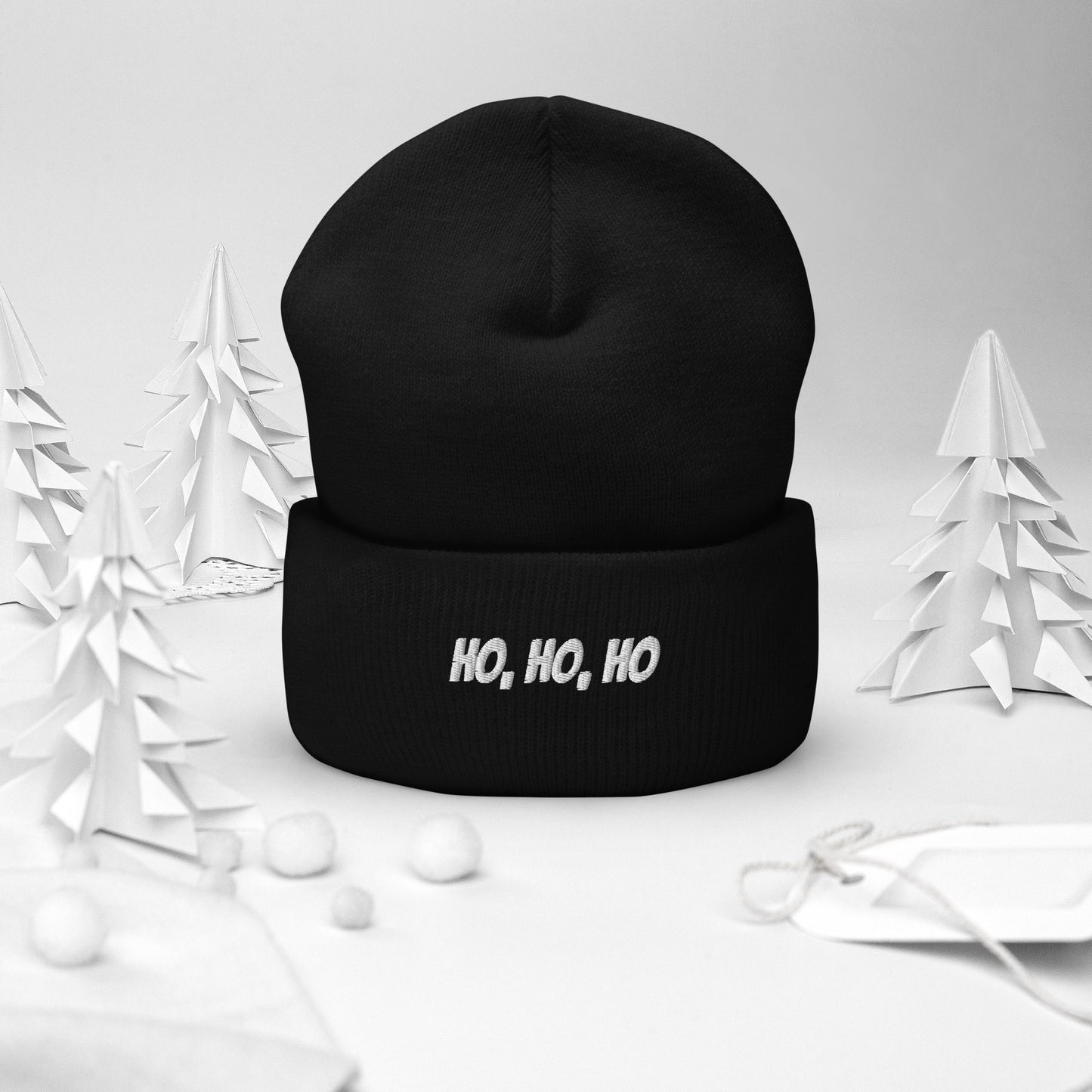 Gorro bordado navideño - personalizable