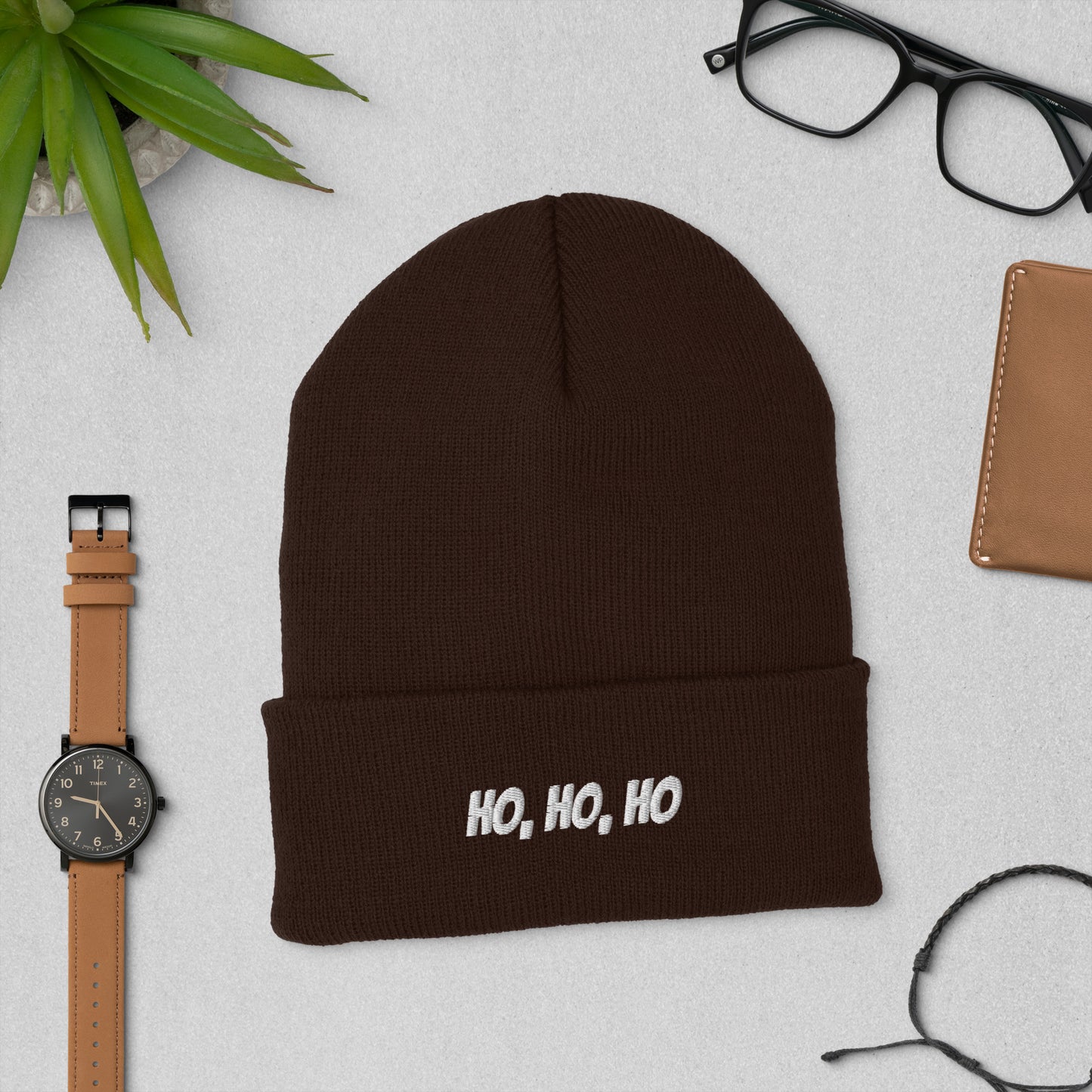 Gorro bordado navideño - personalizable