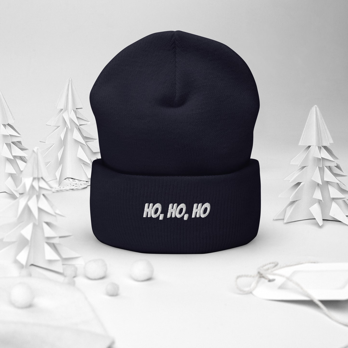 Gorro bordado navideño - personalizable