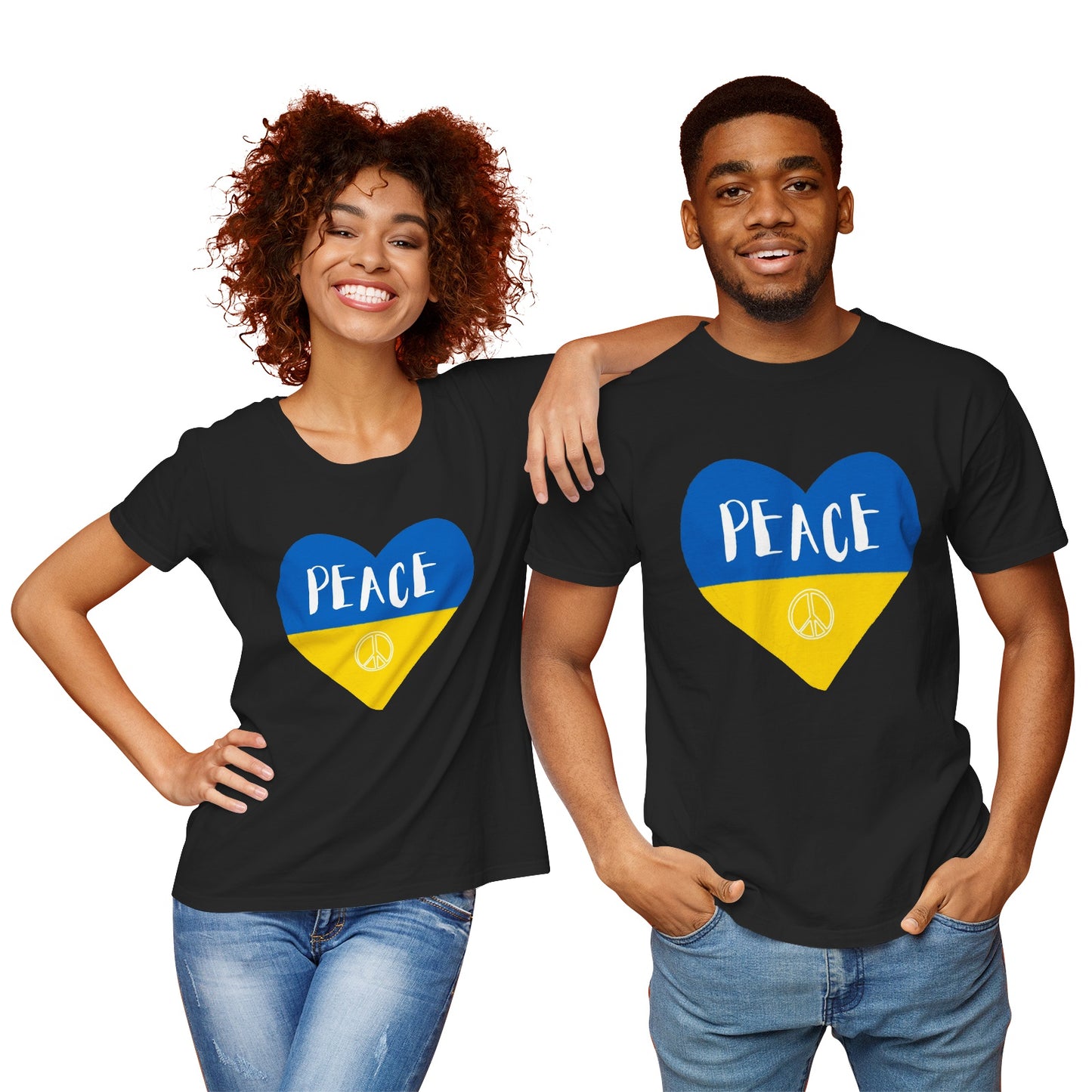 Camiseta Solidaria Ucrania - Peace