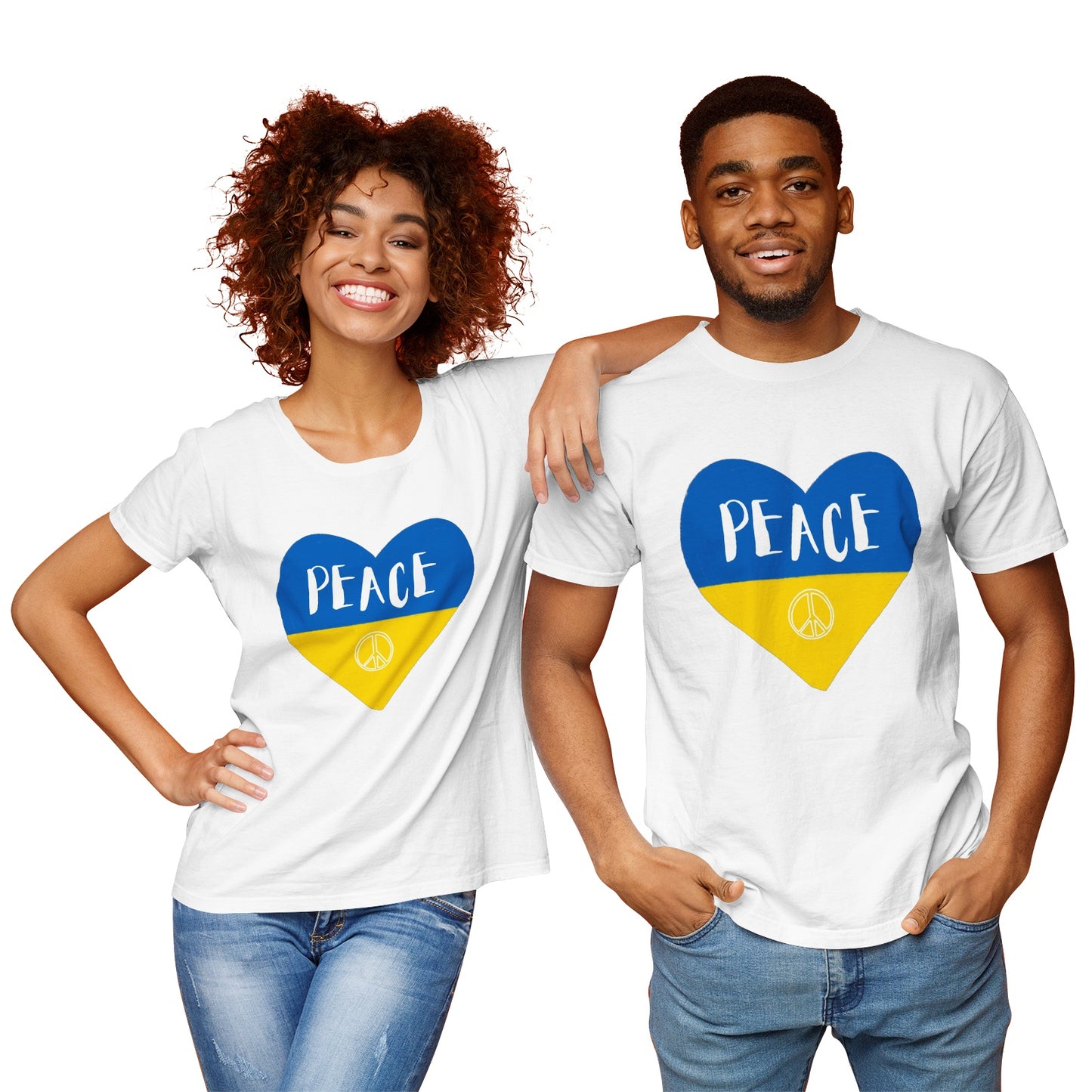 Camiseta Solidaria Ucrania - Peace