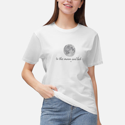 To the moon & back - Camiseta unisex