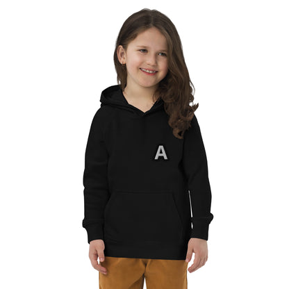 Sudadera kids con letras bordadas personalizada