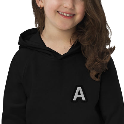 Sudadera kids con letras bordadas personalizada