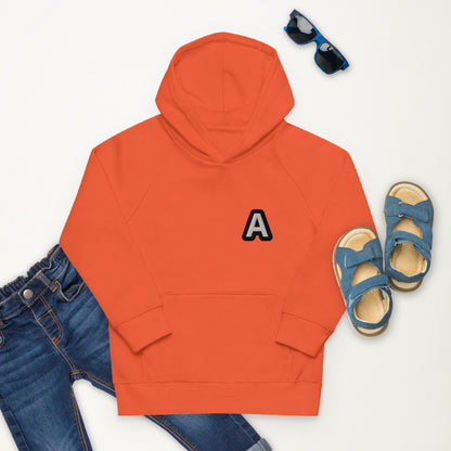 Sudadera kids con letras bordadas personalizada