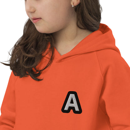 Sudadera kids con letras bordadas personalizada