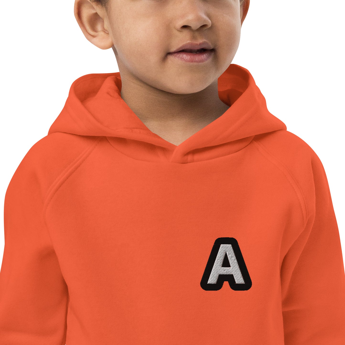 Sudadera kids con letras bordadas personalizada