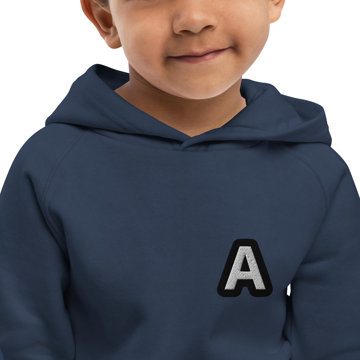 Sudadera kids con letras bordadas personalizada