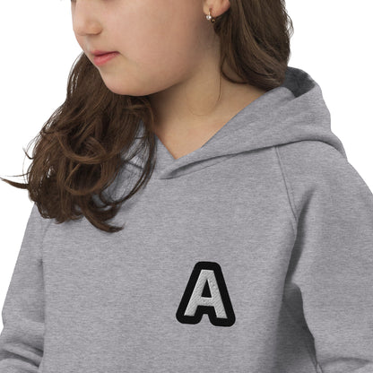 Sudadera kids con letras bordadas personalizada