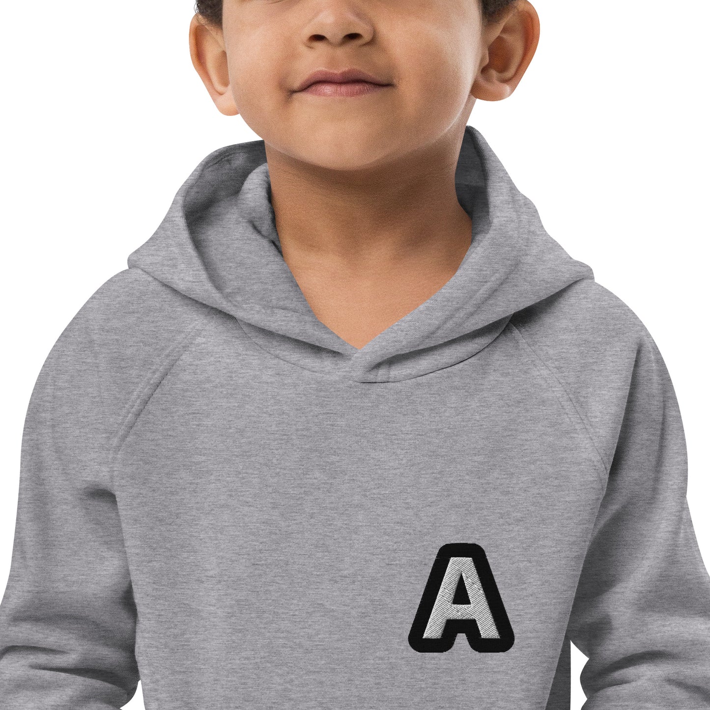 Sudadera kids con letras bordadas personalizada