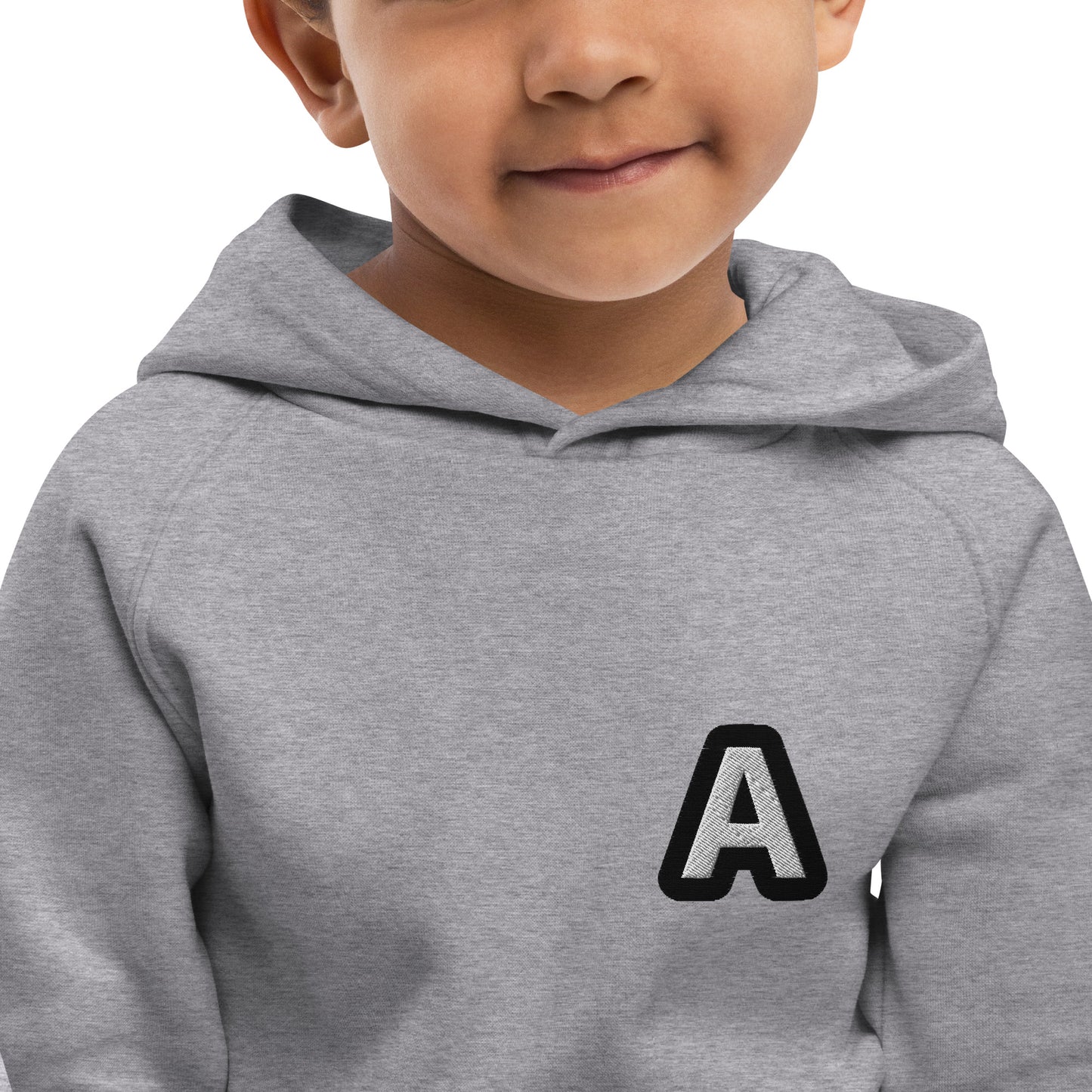 Sudadera kids con letras bordadas personalizada