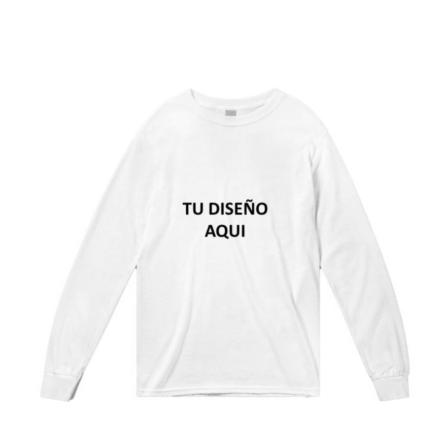 Camiseta manga larga personalizable