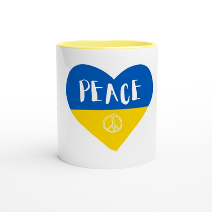 Taza solidaria para Ucrania - Peace