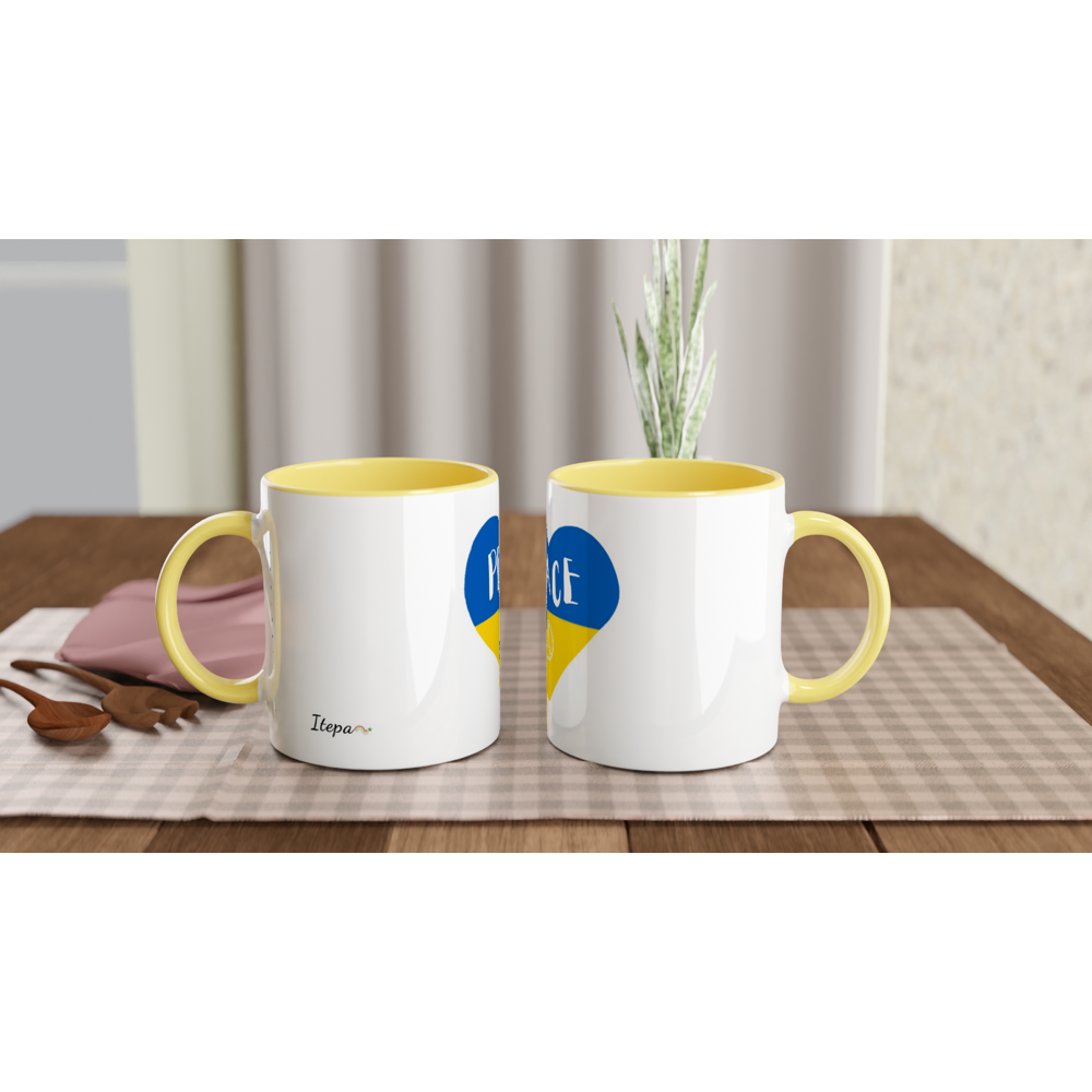 Taza solidaria para Ucrania - Peace