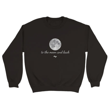 To the moon and back - Sudadera clásica unisex