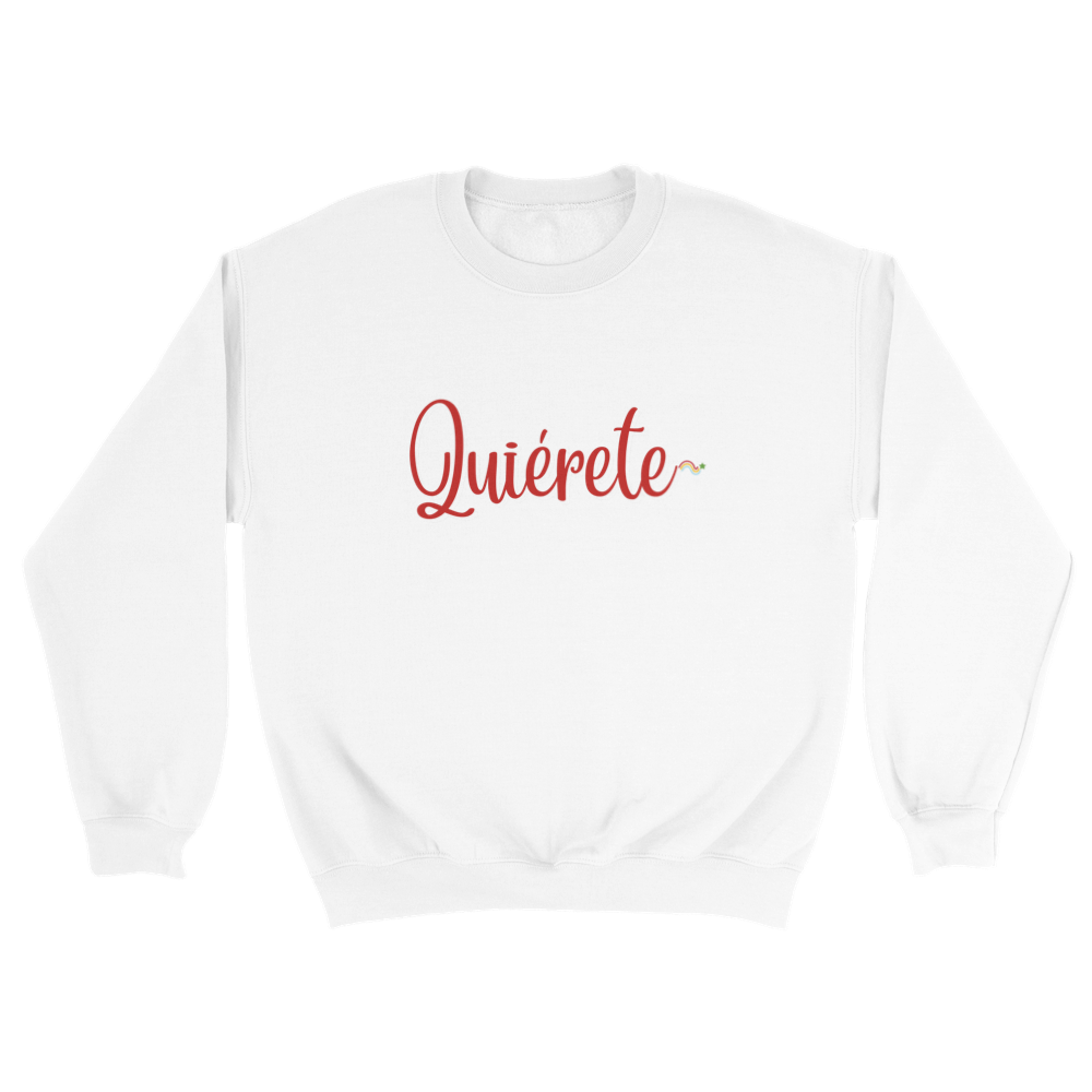 Quiérete - Sudadera unisex