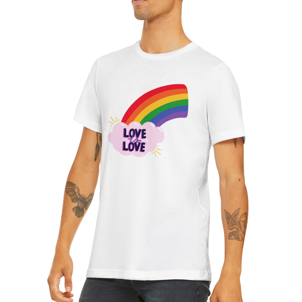 Love is Love - camiseta manga corta unisex