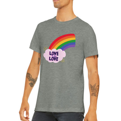 Love is Love - camiseta manga corta unisex