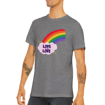 Love is Love - camiseta manga corta unisex