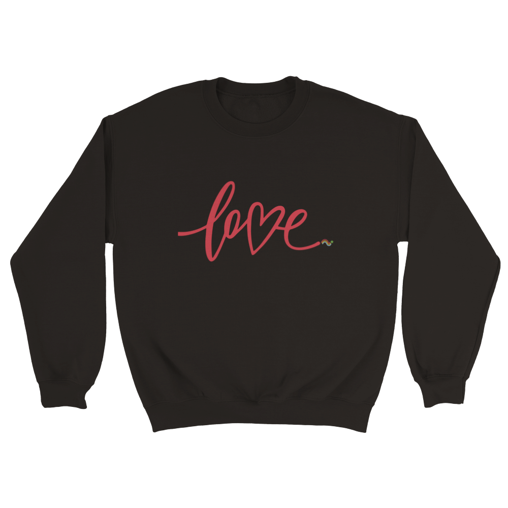 Love heart - Sudadera clásica unisex