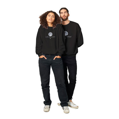 To the moon and back - Sudadera clásica unisex