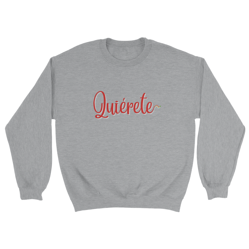 Quiérete - Sudadera unisex