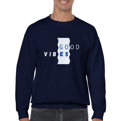 Good vibes - Sudadera azul navy