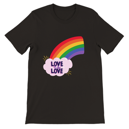 Love is Love - camiseta manga corta unisex