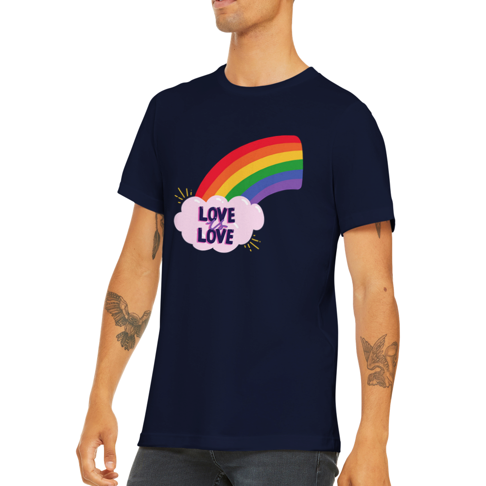 Love is Love - camiseta manga corta unisex