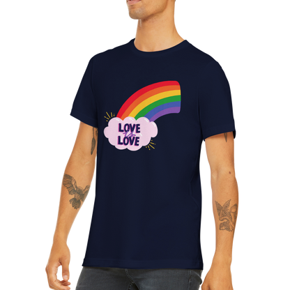 Love is Love - camiseta manga corta unisex