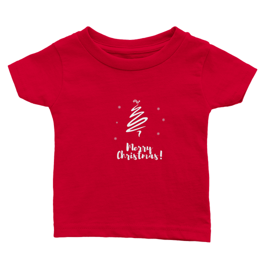 Merry Christmas Classic - camiseta manga corta baby