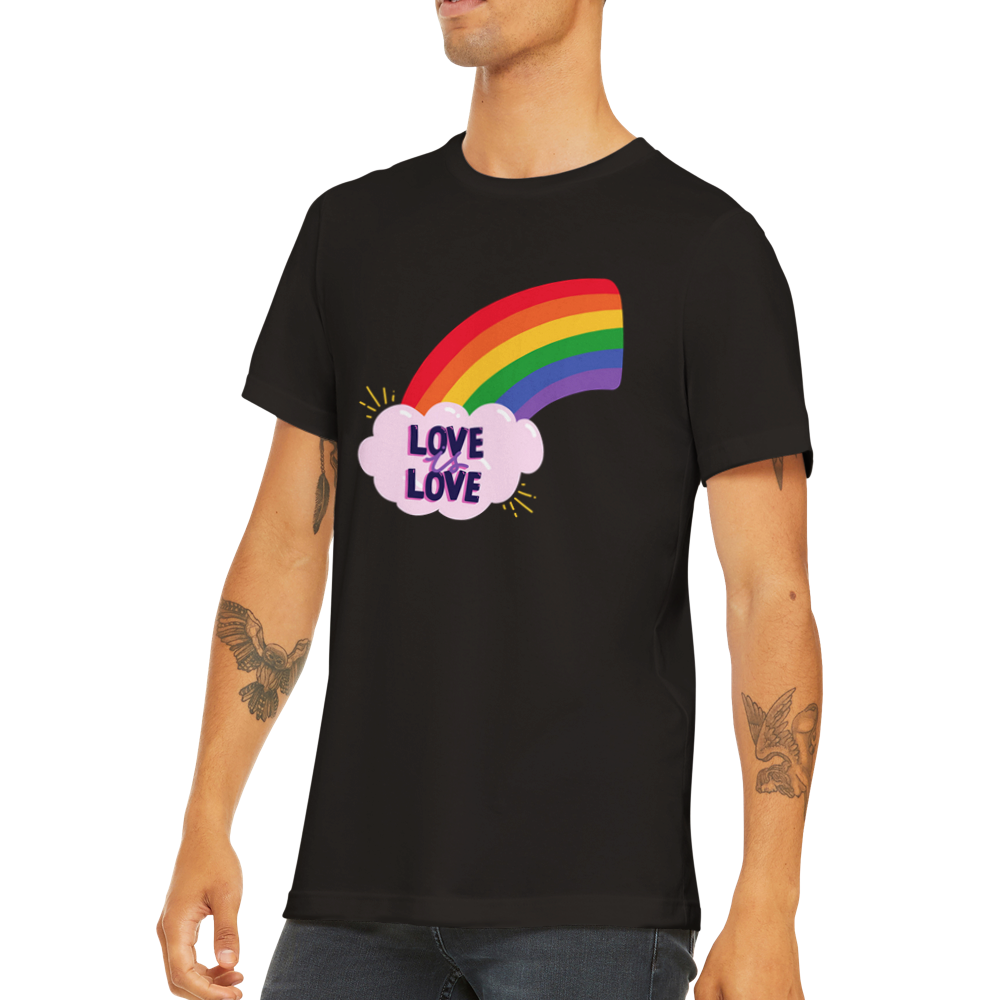 Love is Love - camiseta manga corta unisex