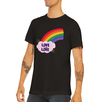 Love is Love - camiseta manga corta unisex