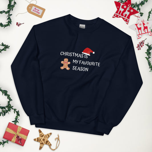 Christmas is my favourite season - Sudadera Navidad