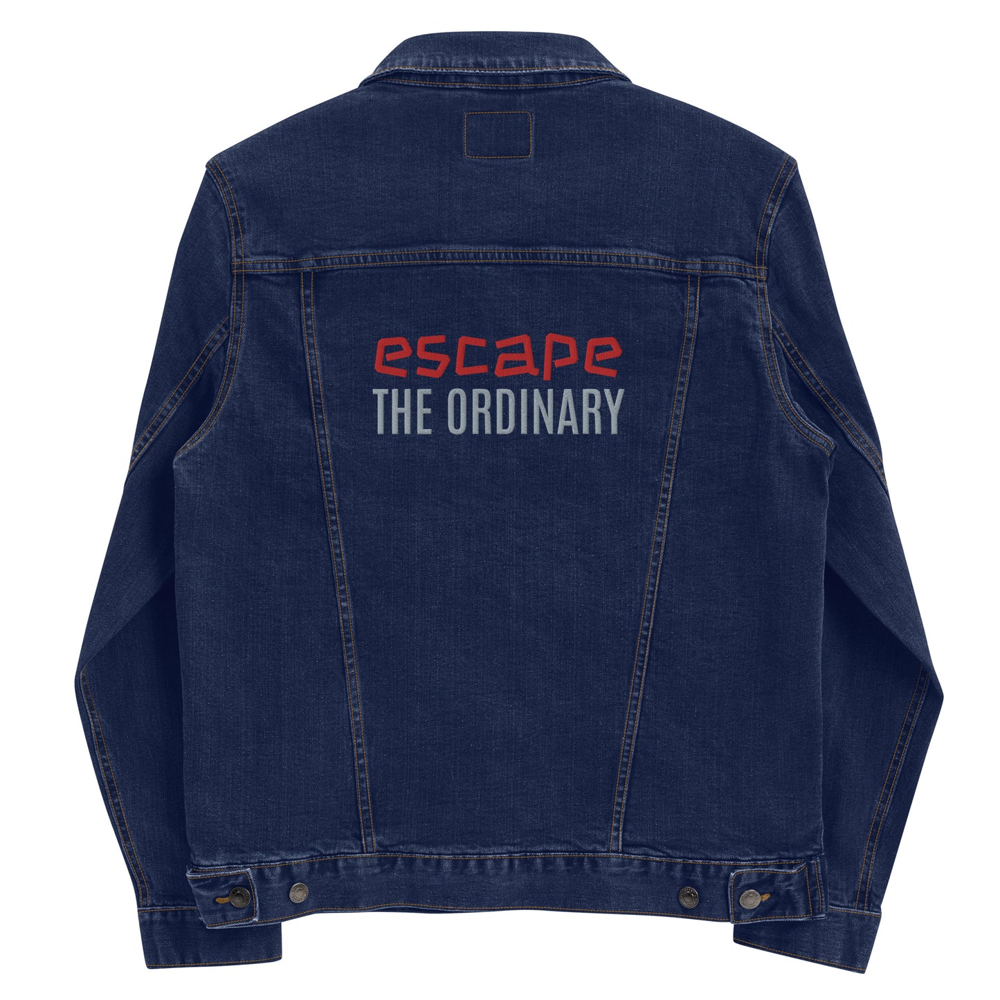 Escape The ordinary - Chaqueta denim unisex