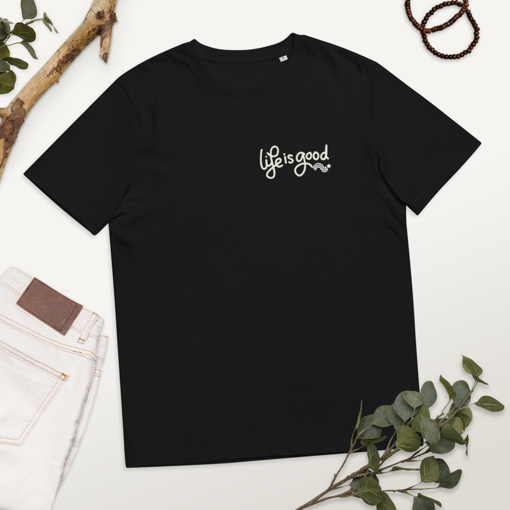 Life is good - Camiseta manga corta unisex