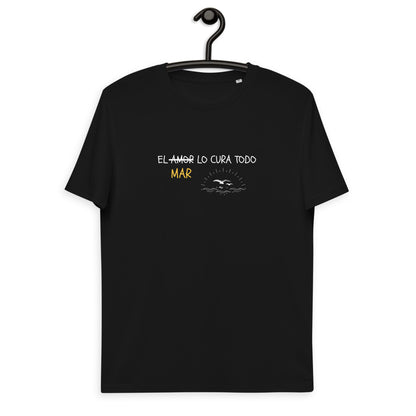 El mar lo cura todo - Camiseta de ALGODÓN ORGÁNICO unisex