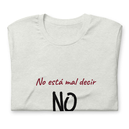 Decir NO - Camiseta de manga corta